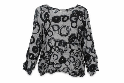 Womens UK Size XS Masai Grey Basic T-Shirt
