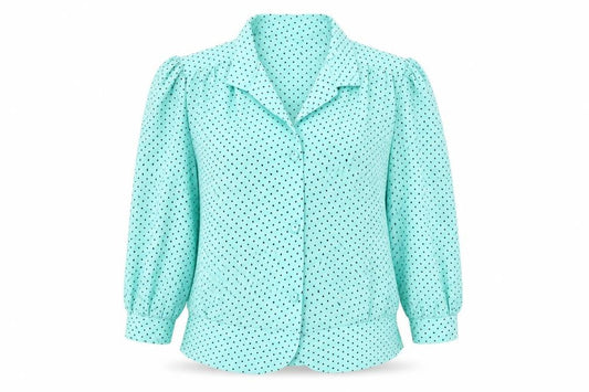 Womens UK Size 14 Berkertex Green Tunic Blouse