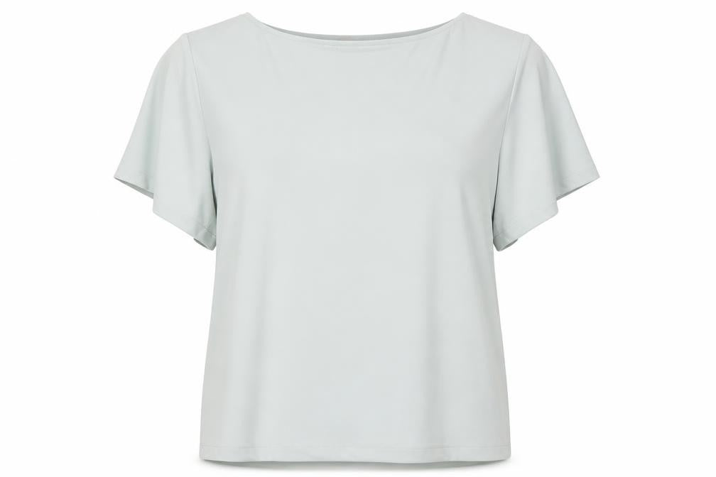 Womens UK Size M H&M Green Tunic Blouse