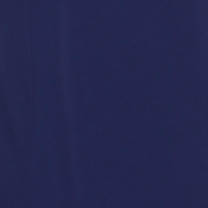 Nightingales Womens Blue Polyester Shift Size 18 Boat Neck