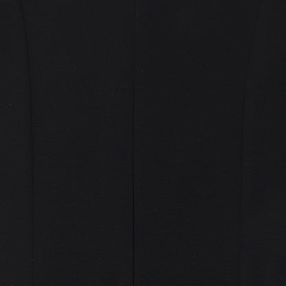 BHS Womens Black Polyester Shift Size 12 Roll Neck