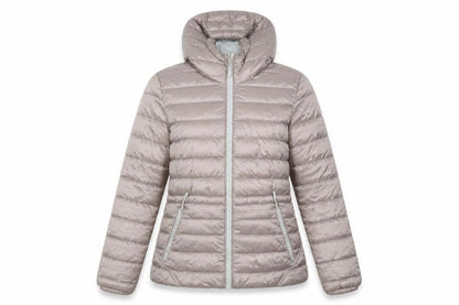 Womens UK Size XS HFX Brown Puffer Jacket