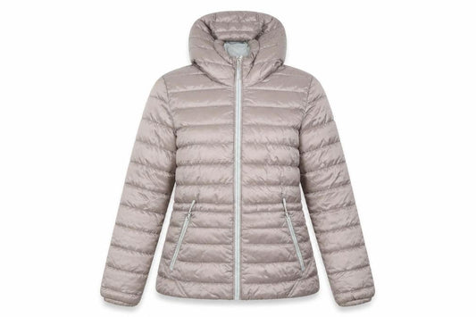 Womens UK Size XS HFX Brown Puffer Jacket