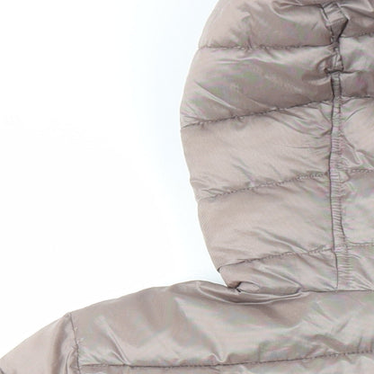 Womens UK Size XS HFX Brown Puffer Jacket