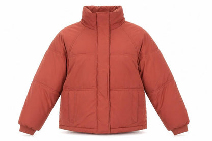 Womens UK Size 10 Topshop Brown Puffer Jacket