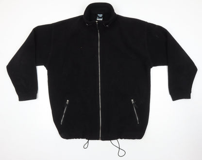 Mens UK Size M Ruganor Black Jacket