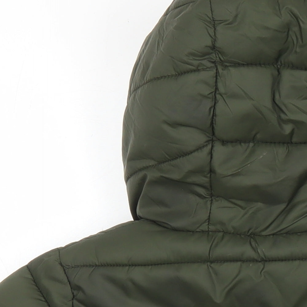 Next Boys Gold Ikat Puffer Jacket Coat Size 3 Years