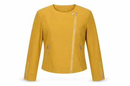 Womens UK Size 8 Boohoo Yellow Jacket