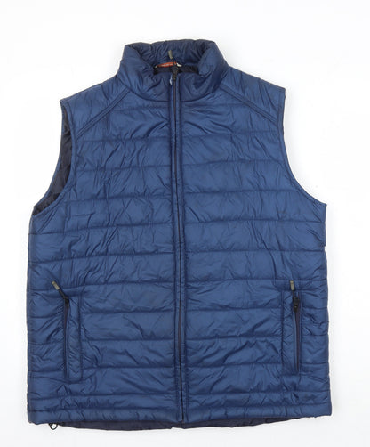 Mens UK Size S P.G.Field Blue Gilet