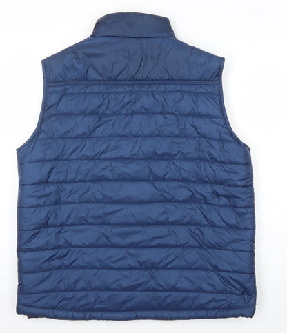Mens UK Size S P.G.Field Blue Gilet