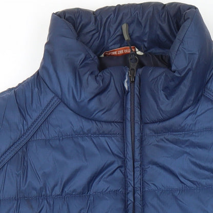 Mens UK Size S P.G.Field Blue Gilet