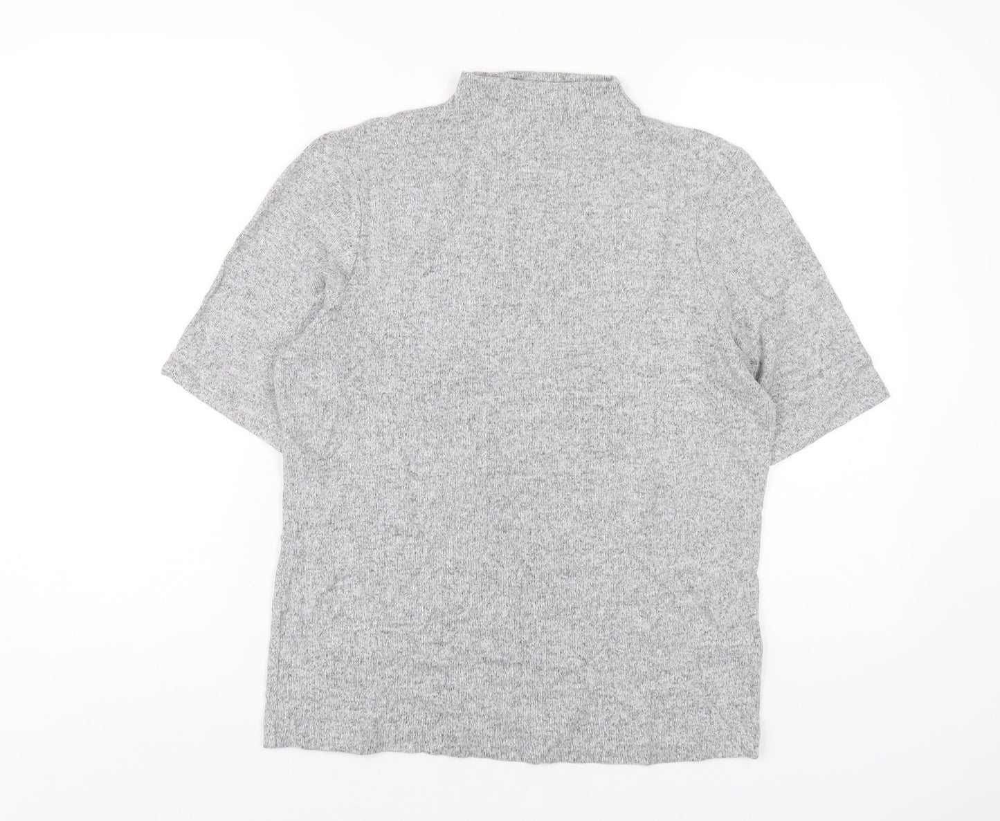 Womens UK Size 14 Marks and Spencer Grey Basic T-Shirt