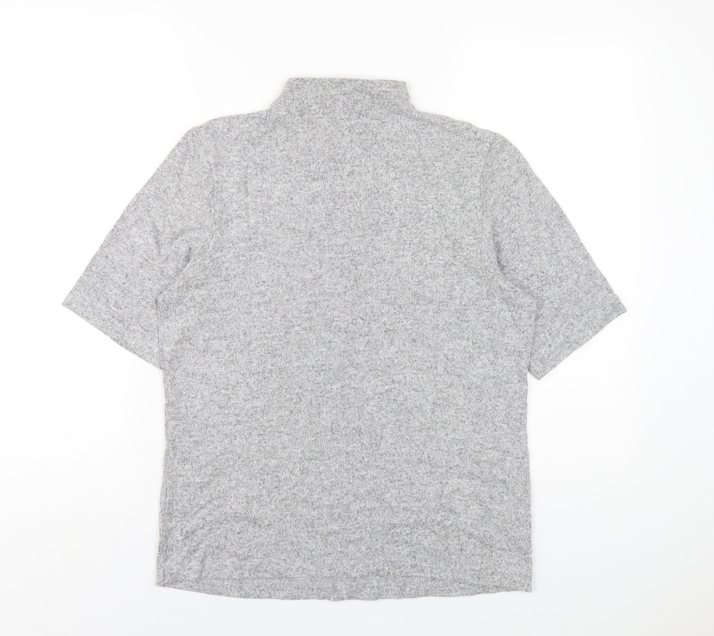 Womens UK Size 14 Marks and Spencer Grey Basic T-Shirt