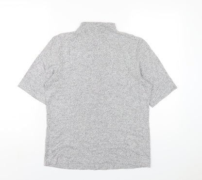 Womens UK Size 14 Marks and Spencer Grey Basic T-Shirt