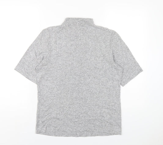 Womens UK Size 14 Marks and Spencer Grey Basic T-Shirt