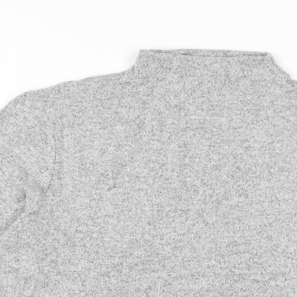 Womens UK Size 14 Marks and Spencer Grey Basic T-Shirt