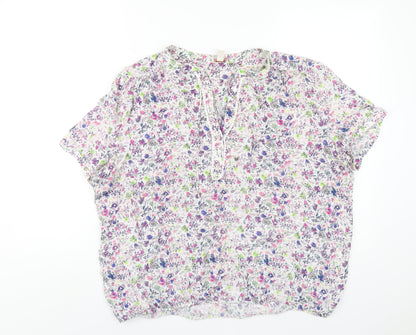 Womens UK Size 18 Esprit Multicoloured Basic T-Shirt