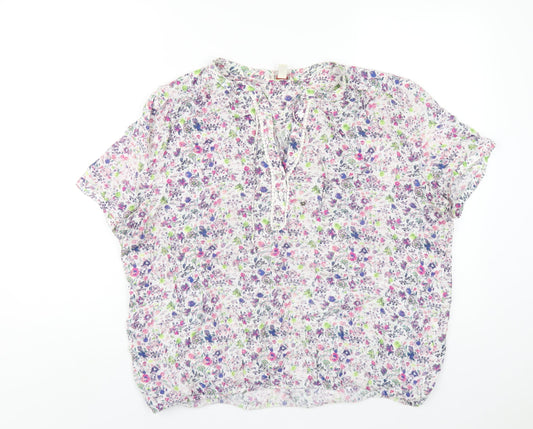 Womens UK Size 18 Esprit Multicoloured Basic T-Shirt
