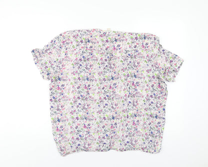 Womens UK Size 18 Esprit Multicoloured Basic T-Shirt
