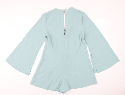 Womens UK Size 14 ASOS One-Piece Blue Playsuit