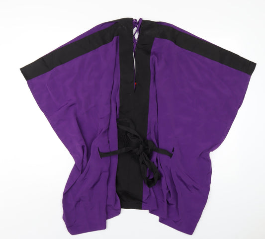 Womens UK Size 14 ASOS Purple Basic Blouse