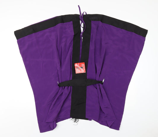 Womens UK Size 14 ASOS Purple Basic Blouse