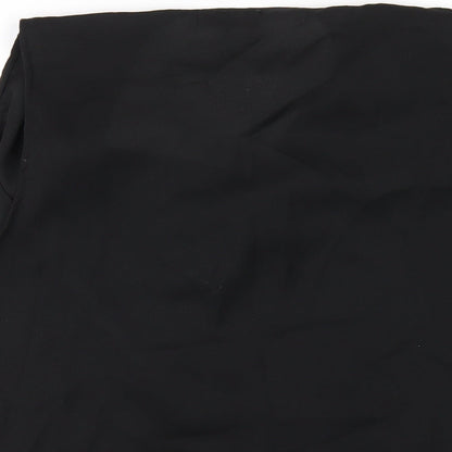 Womens UK Size 12 ASOS Black Basic Tank
