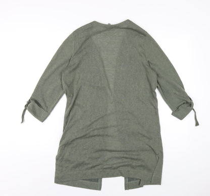 Womens UK Size 12 Principles Green Cardigan Jumper