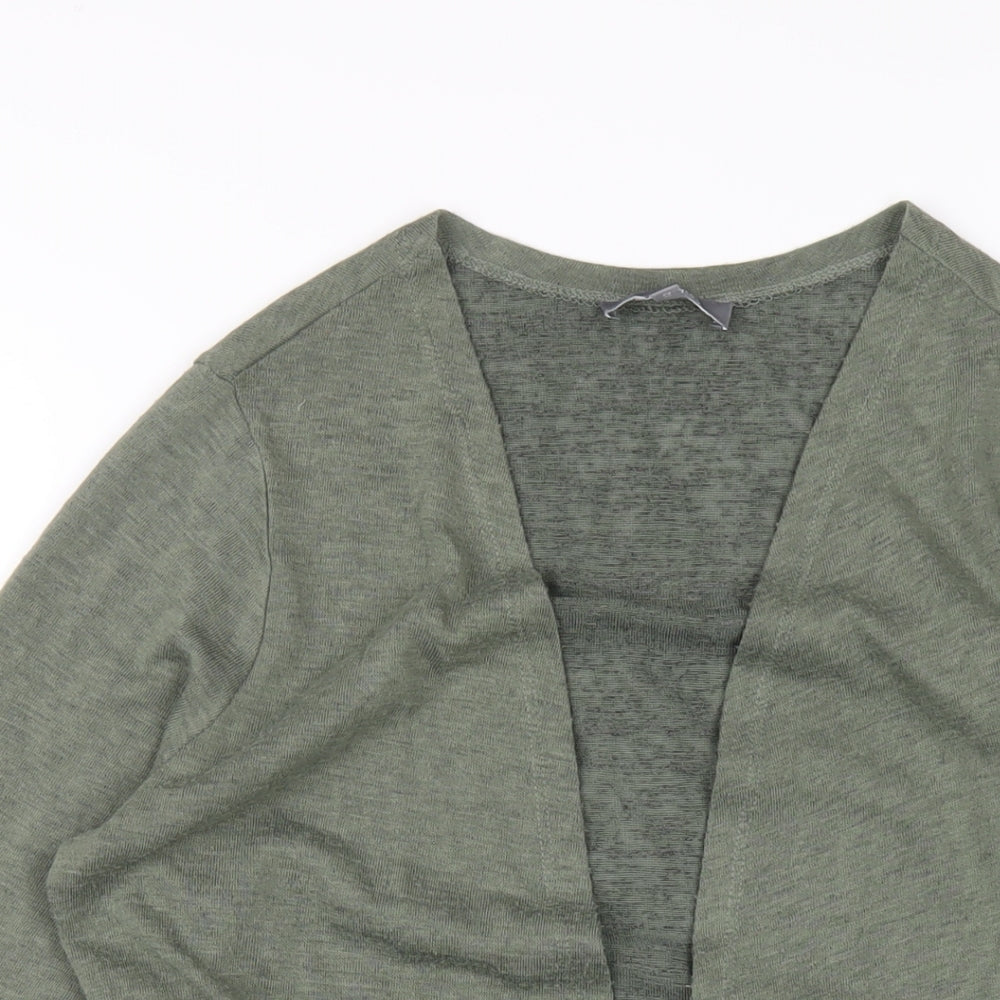 Womens UK Size 12 Principles Green Cardigan Jumper