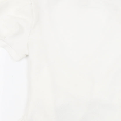 Womens UK Size 12 River Island White Wrap Blouse