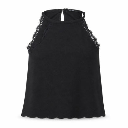 Womens UK Size 8 New Look Black Basic Tank