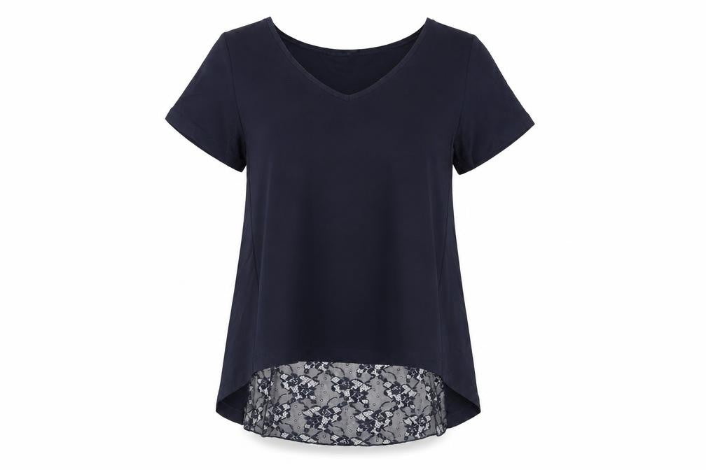 Womens UK Size S French Connection Blue Basic Blouse