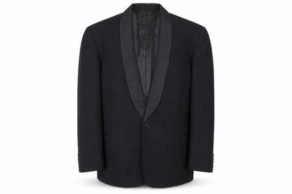 Brill Mens Black Wool Tuxedo Suit Jacket Size 40 Regular