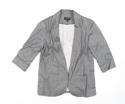Womens UK Size 8 Topshop Grey Jacket