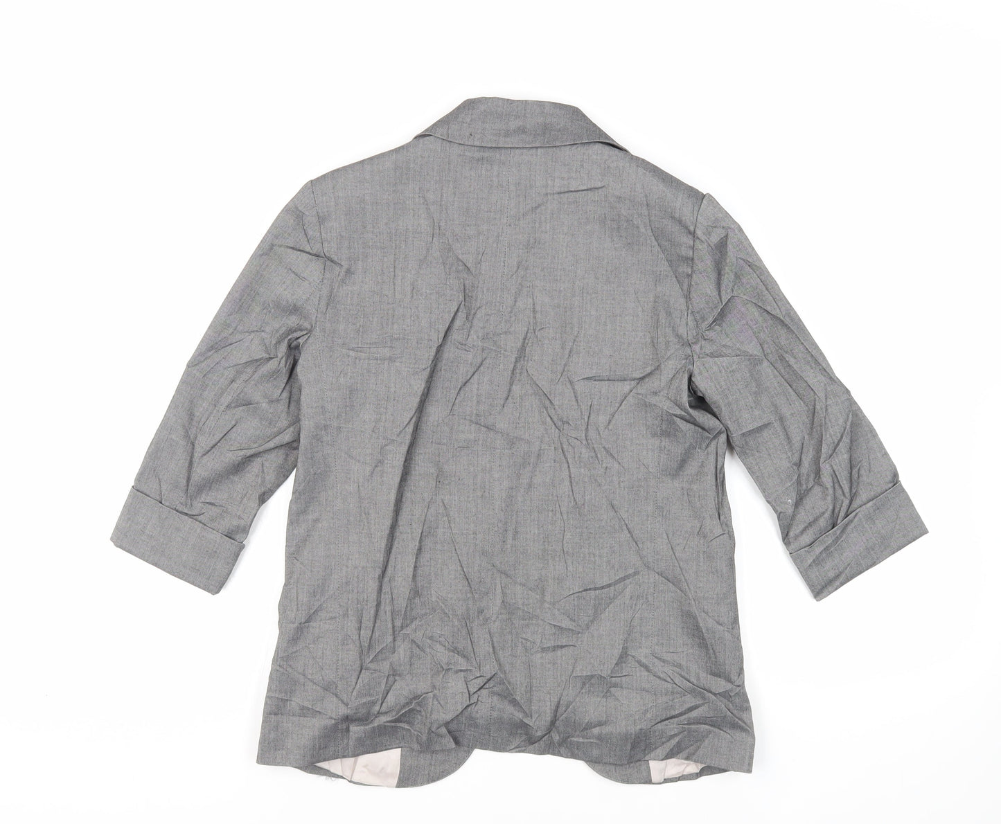 Womens UK Size 8 Topshop Grey Jacket