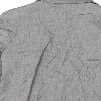 Womens UK Size 8 Topshop Grey Jacket