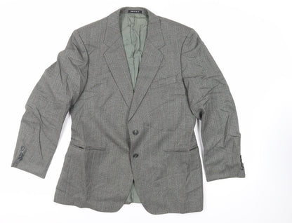 Mens UK Size 40 St Michael Regular Green Suit Jacket