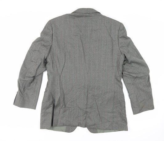 Mens UK Size 40 St Michael Regular Green Suit Jacket
