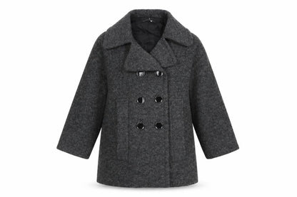 Zarsa Womens Grey Overcoat Coat Size M Button