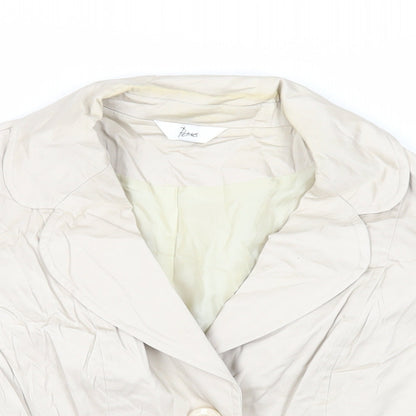 Womens UK Size 14 BHS Beige Jacket
