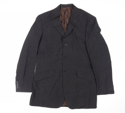Mens UK Size 38 Marks and Spencer Regular Grey Suit Jacket