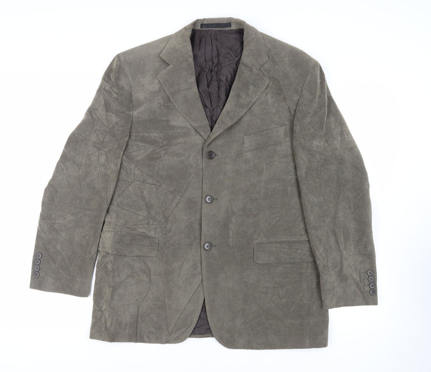 Mens UK Size 42 Marks and Spencer Green Jacket
