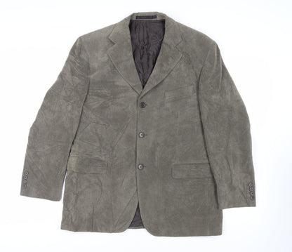 Mens UK Size 42 Marks and Spencer Green Jacket