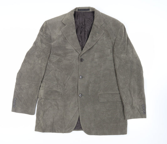 Mens UK Size 42 Marks and Spencer Green Jacket
