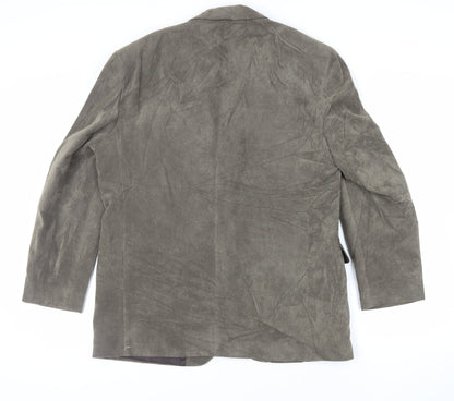 Mens UK Size 42 Marks and Spencer Green Jacket