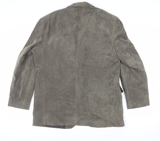 Mens UK Size 42 Marks and Spencer Green Jacket