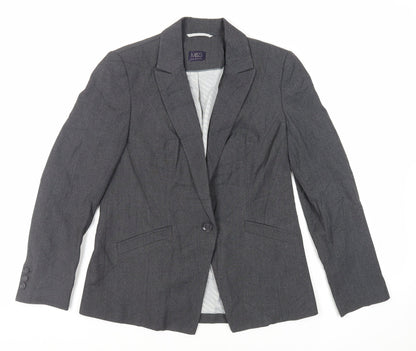 Womens UK Size 12 Marks and Spencer Grey Jacket