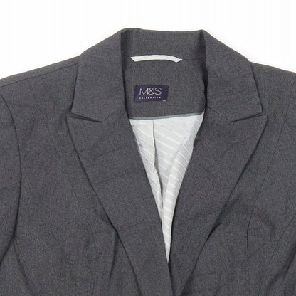 Womens UK Size 12 Marks and Spencer Grey Jacket