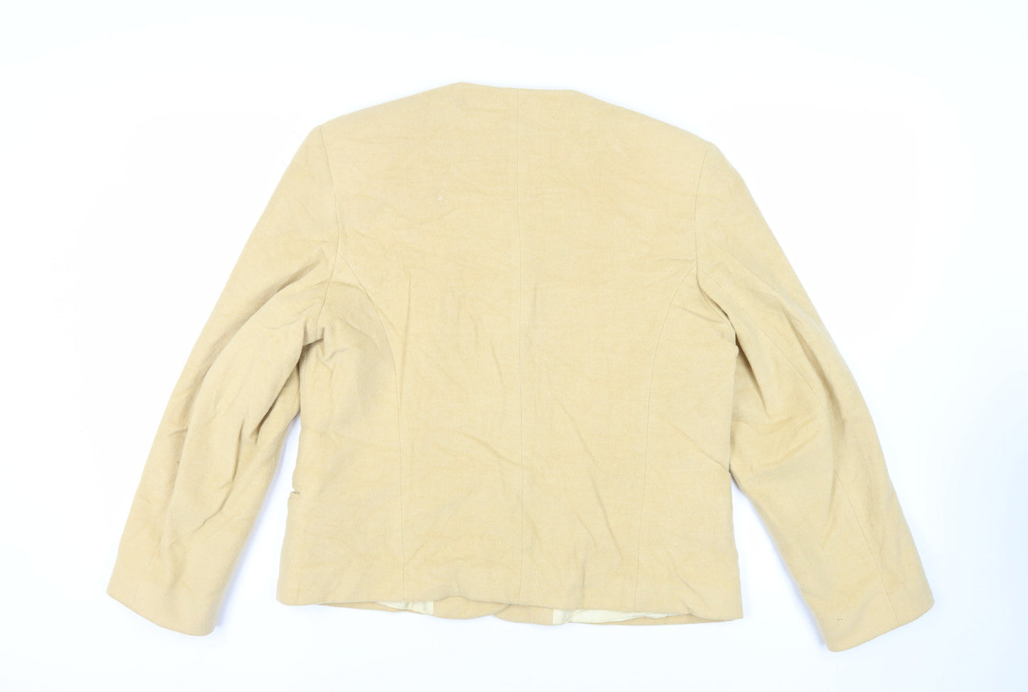 Womens UK Size 16 Libra Yellow Jacket