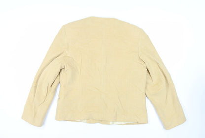 Womens UK Size 16 Libra Yellow Jacket